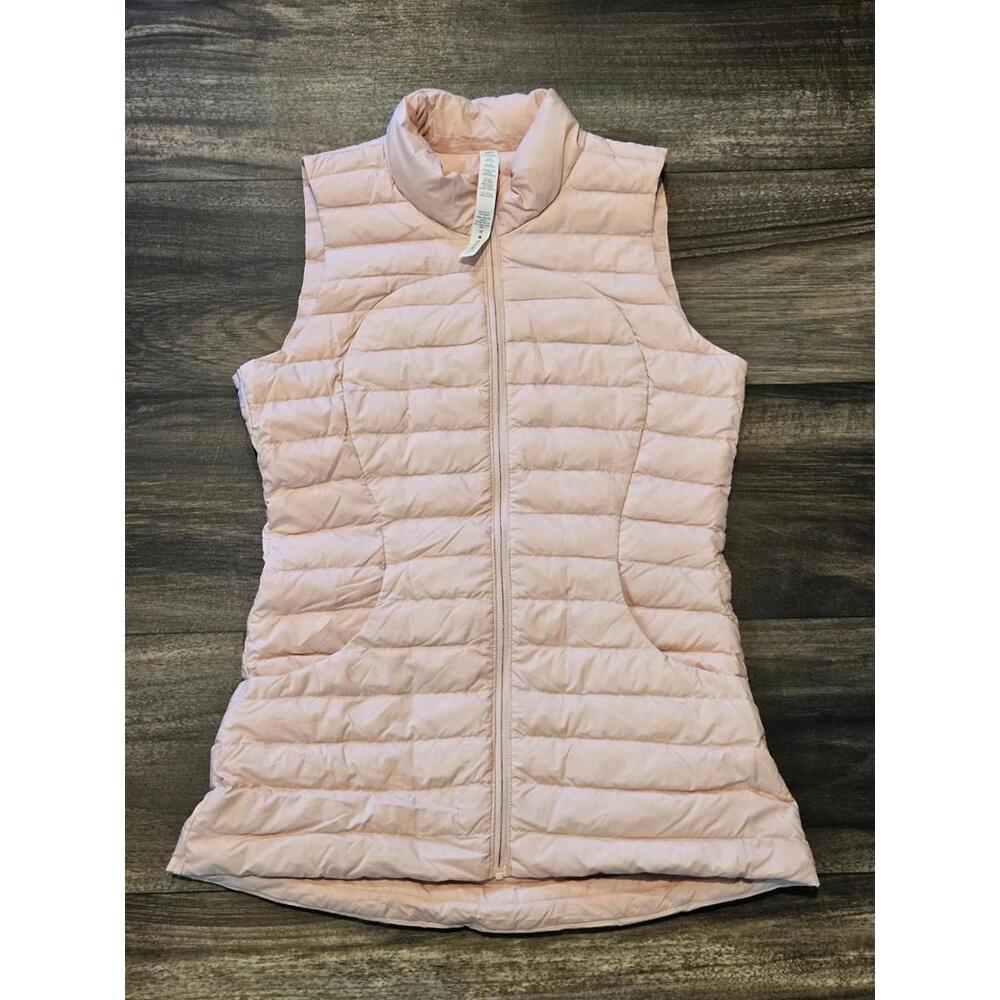 Lululemon Women’s Pack It Down Vest Pink Mist Size 4
